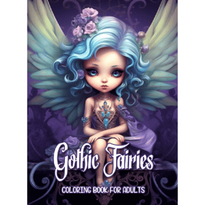 Gothic Fairies Coloring Book