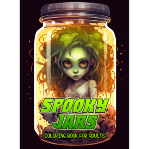 Spooky Jars Coloring Book