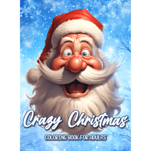 Crazy Christmas Coloring Book