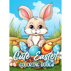 Cute Easter Coloring Book