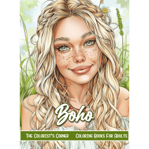 Boho Coloring Book